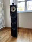 Bowers & Wilkins 702 S2 podni zvučnici par, crni visoki sjaj