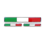 Nalepka 3D Italija 1x (1,5x11cm) 2x (0,7x5,3cm)