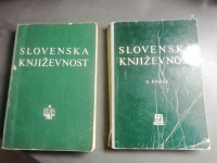 SLOVENSKA KNJIZEVNOST I IN II LETO 1961 CENA 7 EUR KOM