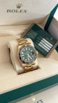 Rolex GMT II Green zlat Ref. 116718LN