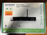 Netgear N150 Wireless ADSL2+ Modem Router (Z napajalnikom)