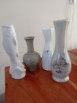 Vaza, vaze porcelan, keramika 3 kom