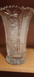 Velika kristalna vaza, klasično brušenje