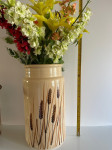 Velika okrasna vaza s poslikavo