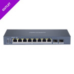 HIKVISION DS-3E1510P-SI POE SWITCH 8 PORTNO POE STIKALO