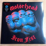 Motorhead, Iron Fist barvni vinil LP (blue/black swirl)