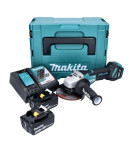 MAKITA DGA515RGJ Akumulatorski kotni brusilnik, 125 mm, SET