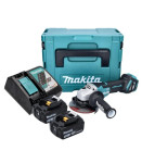 MAKITA DGA515RTJ Akumulatorski kotni brusilnik, 125 mm, SET