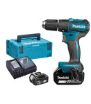 MAKITA DHP483RTJ Akumulatorski vibracijski vrtalnik-vijačnik 18V, 2st