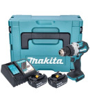 MAKITA DHP489RFJ Akumulatorski vibracijski vrtalnik-vijačnik 18V LXT,