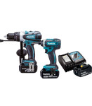 MAKITA DLX2145X1 LXT Set akumulatorskega orodja 18V