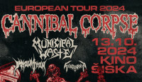 CANNIBAL Corpse Kino šiška karte