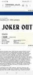 JOCKER OUT KONCERT 4 KARTE PRODAM