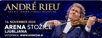 Vstopnica za koncert ANDRE RIEU-a- 16. 11. 2024, Ljubljana