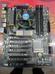 Matična LGA1155 plus procesor Intel i5 - 2500K plus hladilnik