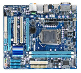 Matična plošča Gigabyte GA-H55M-D2H LGA1156 + procesor + ohišje