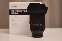 Sigma 24-70mm f2.8 ART DG DN Sony FE / SONY E