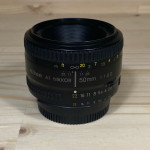 Full frame objektiv Nikon AF Nikkor 50mm f/1.8D