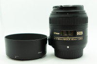 Nikon DX af-s 40mm 2.8 macro micro apsc dslr