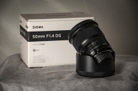 Sigma 50mm f1.4 Nikon