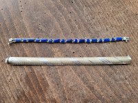 Srebrna zapestnica, lapis lazuli
