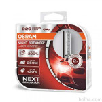 2x XENON OSRAM XENARC NIGHT BREAKER LASER NEXT generation