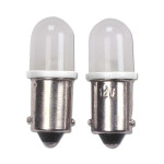 LED diode BA9S 12V bela