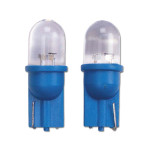 LED diode T10 12V modra