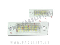 VW Caddy 2K 03-10 LED osvetlitev registrske tablice z ohišjem