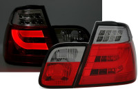 Zadnje LED luči BMW 3 E46 Limo 98-01 rdeče-smoke V1