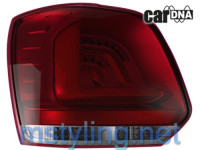 Zadnje LED luči VW Polo 6R 09-14 rdečo-bele V1