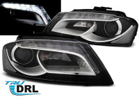 Žarometi Audi A3 8P LED DRL dnevni črni