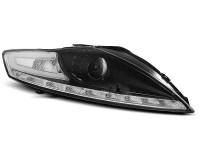 Žarometi Ford Mondeo 07-10 LED osvetlitev črni V1