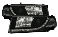 Žarometi Škoda Octavia I 00-04 LED osvetlitev črni