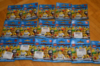 Lego minifigures serija 2 - original - 2 manjkata