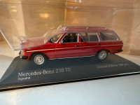 Mercedes-Benz 230 TE, rdeč, karavan 1:43 - Minichamps Lim.  500 kosov