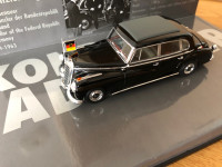 Mercedes Benz 300 - Konrad Adenauer 1956 - 1:43 Minichamps