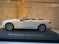 Mercedes-Benz S-Klasse Cabriolet, diamantweis  1:43 Kyosho