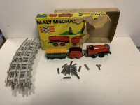 Vintage Tin Train Maly Mechanicky Vlak