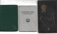 PLANINSKE IZKAZNICE, PZS, JAVORNIK, 1924/1950