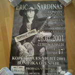 Poster /plakat/ koncerta Eric Sardinas v Kopru