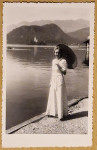 Stara fotografija Bled Moda 1929. RPPC Foto Triglav