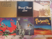 LP GRAMOFONSKE PLOŠČE, ROCK,VINILNE PLOŠČE, URIAH HEEP, LED ZEPELIN