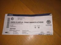 VSTOPNICA,KARTA - UNION OLIMPIJA,PANATHINAIKOS