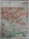 Ročni zemljevid Ljubljanskega okrožja iz leta 1925