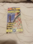 WARSZAWA PLAN MIASTA 1/29 000 V POLSKEM JEZIKU LETO 2002 CENA 10 EUR