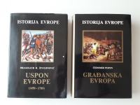 ISTORIJA EVROPE,USPON EVROPE, GRADANSKA EVROPA, 2 KNJIGI V KOMPLETU