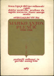 Solkanski rojak dr. Marko Anton pl. Plenčič : (1705-1786) / Branko in