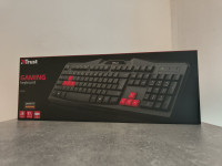 Igričarska žična tipkovnica Trust Gaming Keyboard Ziva