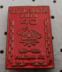 Gasilska značka Gasilsko društvo GD Nova Štifta 1937/1978 Praznik KS